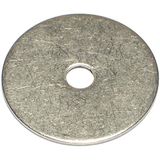 Hard-to-Find Fastener 014973180867 Spatbordringen, 3/16 x 1-1/4, Stuk-50, Zilver