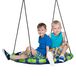 Outsunny Balançoire d'enfant - Acier - 100x100x180cm - Bleu