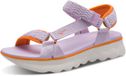 Tamaris - Dames - Plateau sandalen - Lila - Maat 38