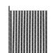 VEVOR Privacy Screen Lamellen 1740 mm, Enkelwandige verticale lamellen met grondvergrendeling voor kettingschakelhekken, HDPE-gaaslamellen met hoge dichtheid, ideaal voor tuin, boerderij, sportveld (zwart)