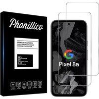 Phonillico® Gehard glas voor Google Pixel 8a [Pack 2]