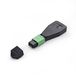 StarTech.com MPO Loopback Plug, Single Mode 9/125 MPO-8 Male Glasvezel Loopback Adapter