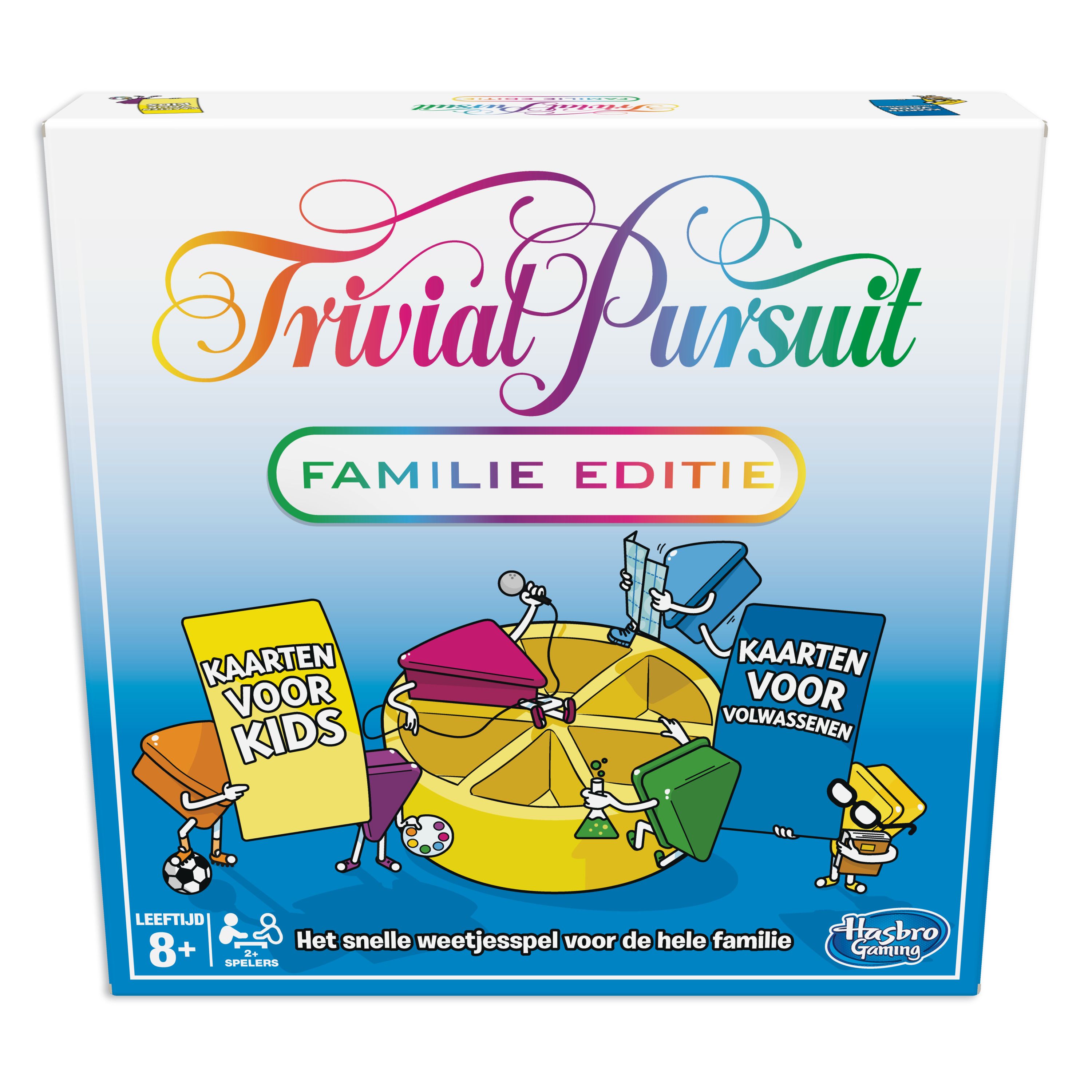 Hasbro Gaming Hasbro Trivial Pursuit Familie Editie Nederland - Bordspel voor 2-12 Spelers - Vanaf 8 Jaar