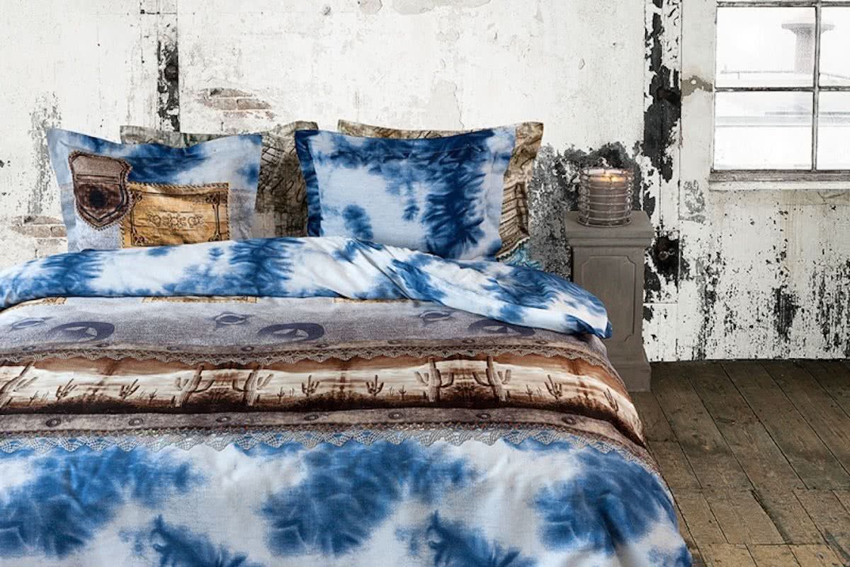 Heckett & Lane HnL Refined Denim Dekbedovertrek - Litsjumeaux XL - 260x200/220 cm - Denim