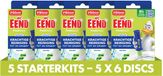 WC Eend Fresh Discs Houder Lime Zest 5 stuks