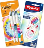 BIC Tie Dye Bureau Set