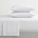 Nautica Twin Sheet Set, Katoen Percale Beddengoed Set, Crisp & Cool, Lichtgewicht & Ademend (Boei Line Grey, Twin)