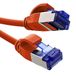 InLine® Patchkabel Slim, Cat.6A, S/FTP, TPE (LSZH) flexibel, PoE, koper (CU), LAN, Ethernet, Netwerkkabel, RJ45 Gigabit, rood, 2m, 74902R