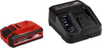 Einhell 18 V/4.0 Ah Plus Power X-Change Starter Kit - 4.0 Ah Accu & Snellader