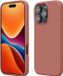 kwmobile telefoonhoesje geschikt voor Apple iPhone 16 Pro - Hoesje met siliconen coating - Smartphone case in winter roze