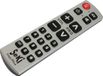 Seki Easy PLUS Universele afstandsbediening - Zilver/Zwart - Senioren afstandsbediening