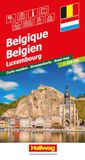 Belgique Hallwag Road maps- Belgium / Luxembourg