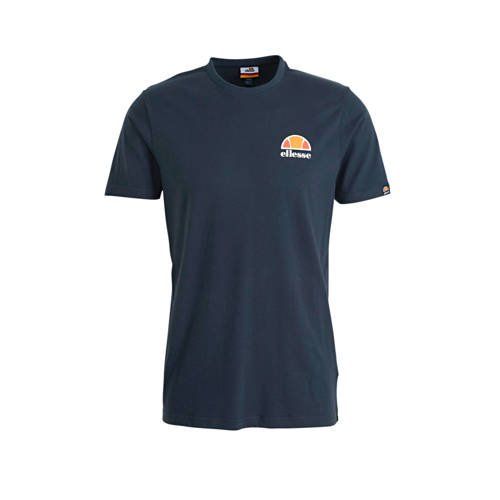 Ellesse T-shirt donkerblauw - Katoen - Heren - Maat: 2020