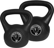 Gorilla Sports Kettlebells - Kunststof - 14 kg & 16 kg - Set van 2