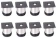 Set en 8 pieds de meuble réglables en acier inoxydable