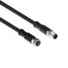 ACT Industrial 1,50 meter Sensor kabel, M8A 3-polig male naar M8A 3-polig female, TPE Ultraflex Xtreme kabel, afgeschermd