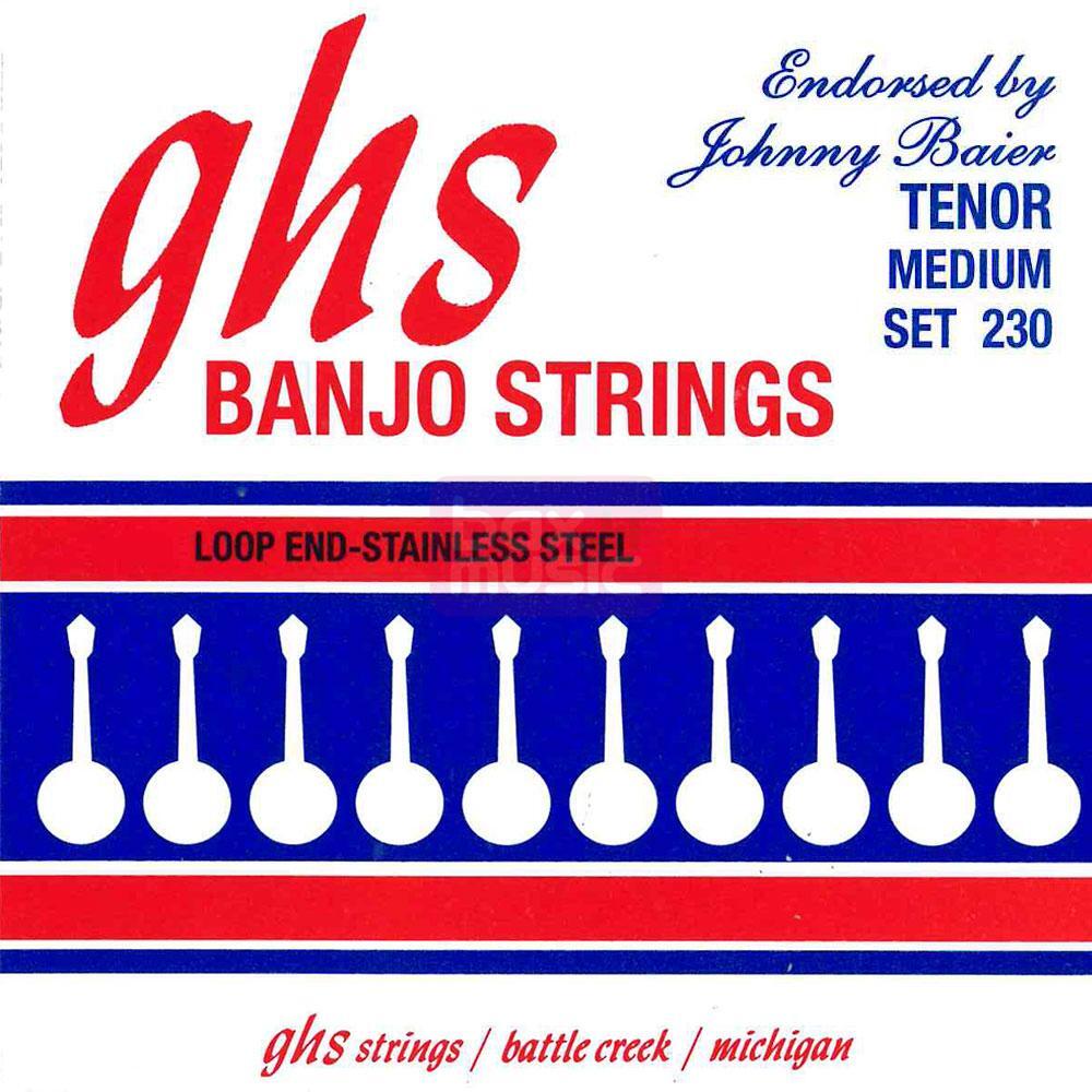 GHS 230 Johnny Baier Signature snarenset voor tenor banjo