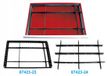 Merkloos KING TONY Metalen Ladeverdelers voor Werkplaatswagen - 568x265x40mm