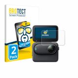 BROTECT - Screenprotector voor Insta360 Go 3S - Folie Beschermfolie transparant 2 Stuks