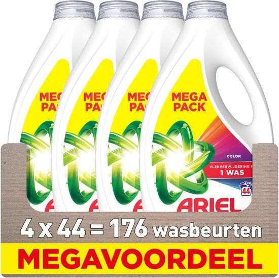 Ariel Vloeibaar Wasmiddel Kleur - 176 Wasbeurten
