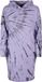 Urban Classics Oversized Tie Dye Hoody Jurk Zwart/Paars XS