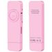 ELVANZA MP3-speler met ingebouwde luidspreker, TF-kaart compatibel, map afspelen, 16 GB, roze