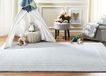 Safavieh Bella Collection BEL151A Handmade Light Blue and Ivory Premium Wool Area Rug Transctioneel. 4' x 6' lichtblauw
