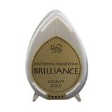 Tsukineko Brilliance Dew Drop Stempelkussen goud, Galaxy klein