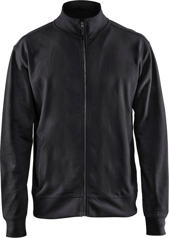 Blåkläder Sweatshirt met rits 3371-1158 - Zwart - L
