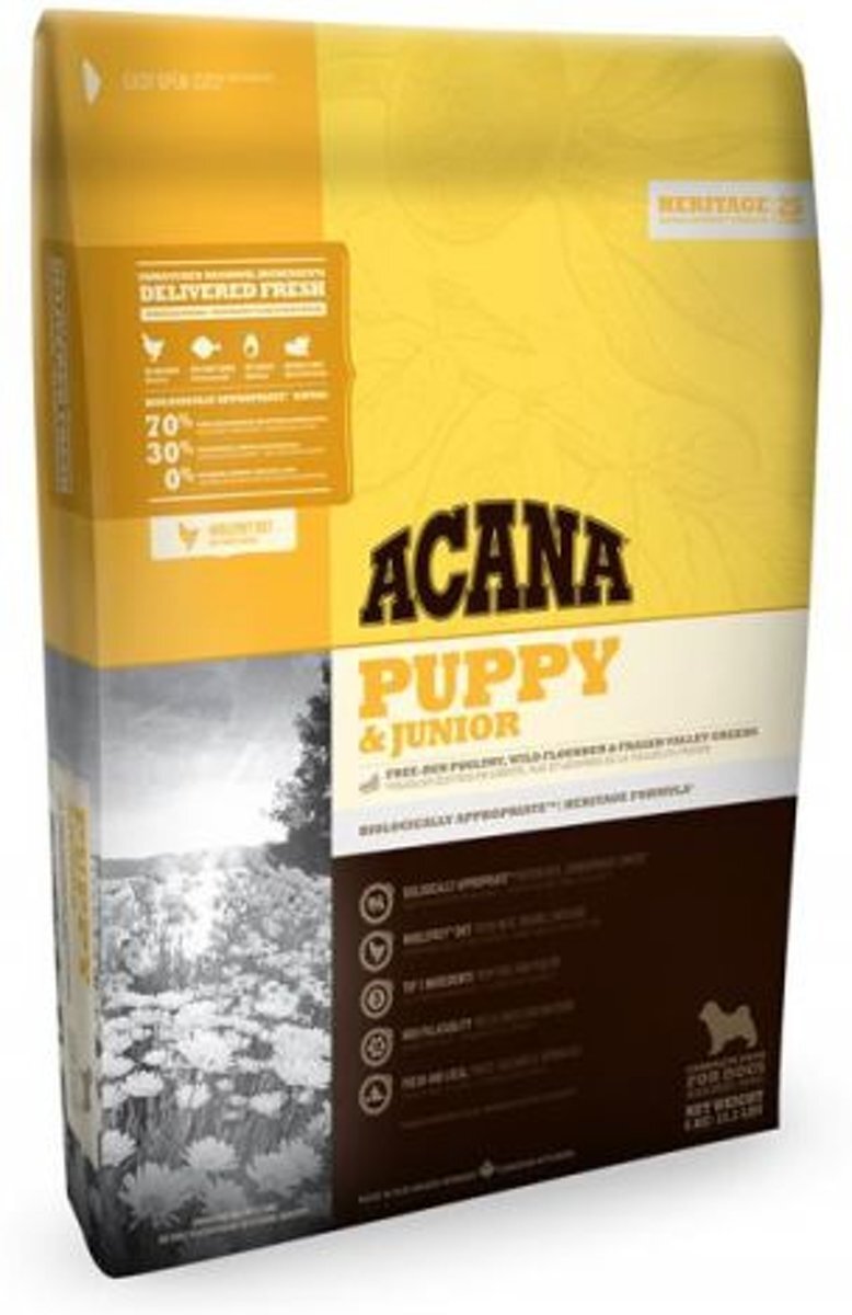 Acana heritage puppy junior hondenvoer 2 kg