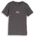 Tom Tailor T-shirt met print op de rug - Maat 116/122 - dark urban grey