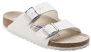 Birkenstock Sandalen Arizona für Herren, mit weichem Fußbett, Farbe weiß, Größe 41