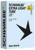 Schwalbe SV15EL 28 inch 23/28-622/630 FV 50mm Zwart