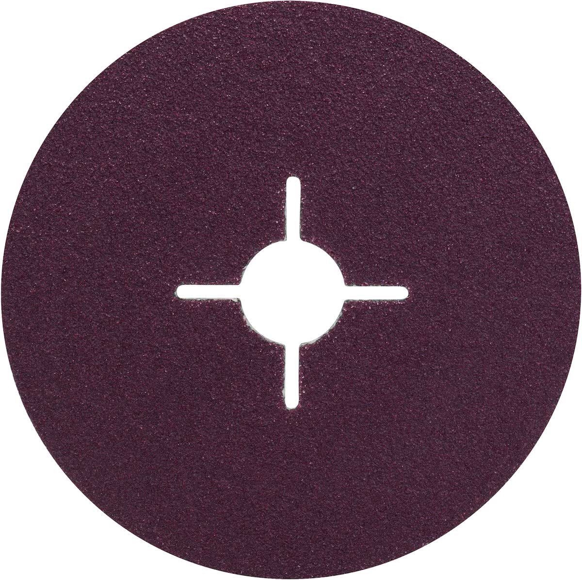 Bosch - 5-delige fiberschuurschijvenset voor haakse slijpmachines korund - 3165140388542