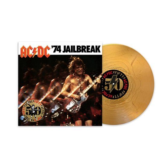 AC/DC - '74 Jailbreak (50th Anniversary Gold Vinyl LP)