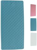 MSV 140203 Douchemat Badmat Badmat Badmat Badkuipmat Antibacteriële antislip met zuignappen - ca. 35 x 75 cm - Blauw