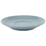 APS 16017 cappuccino schotel in blauw Ø 15,5cm, hoogte 2,5 cm