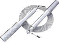 Gorilla Sports Springtouw - Aluminium - Zilver - 300 cm - Speedrope
