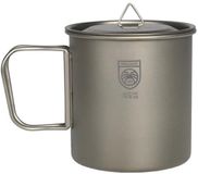 Pajak Titanium 550ml Mok Zilver