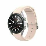 By Qubix Qubix - Classic leren bandje - Roze - geschikt voor Huawei Watch 5 - 46mm