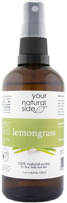 Your Natural Side Lemongrass (Floral Water) 100ml. Spray