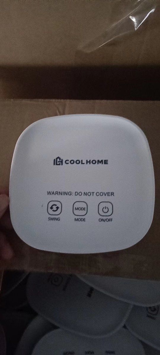 CoolHome FH23 Elektrische kachel - Ventilator kachel - tot 10m2 - 950W Wit