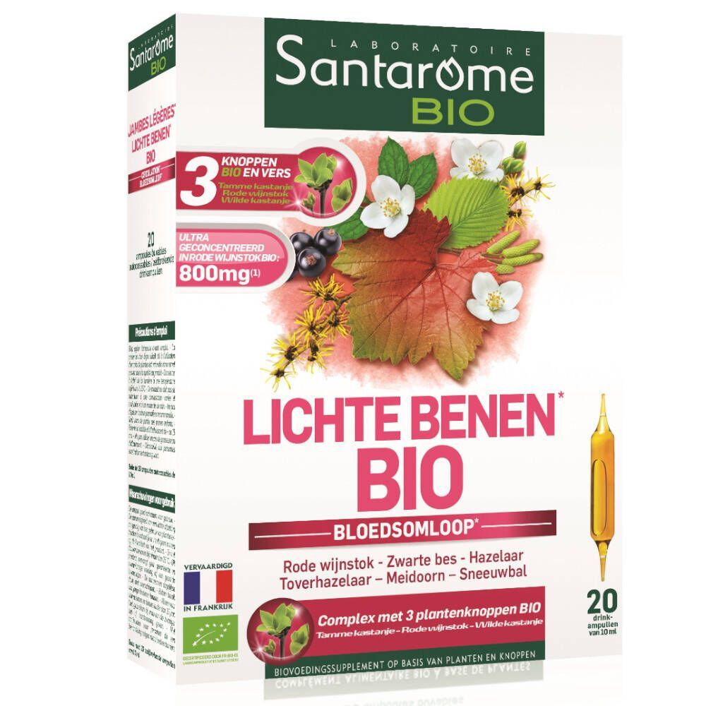 Forte Pharma Santarome Lichte Benen 20 ampoules