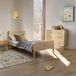 Terre de Nuit Anna 90x190 Lit Enfant Cannage avec Commode Bois Naturel