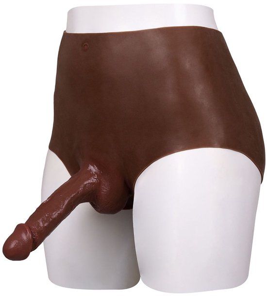 XX-DREAMSTOYS XX-DreamToys Bodysuit Female to Male Drag Ultra Realistisch Onderlichaam met Penis Bruin S