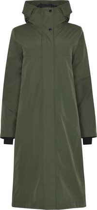 Didriksons SELINA WNS PARKA Dames Outdoorjas - Deep Green - Maat 42 - Herfst/Winter 2025
