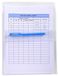 Sachet A4 Sachet of 2 high-quality PVC gusseted adhesive pockets 20x100e