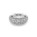 Swarovski Sublima Ring 573759 Dames Maat 60 Kristal Gepolijst Metaal Transparant/Zilver