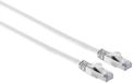 S-Impuls UFTP CAT7 câble réseau plat | PVC | blanc | 10 mètre