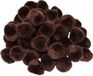 Merkloos Moebius Creativ Pompons - 180 stuks - Donkerbruin - 15 mm - Polypropyleen - Hobby/Knutsel Materialen